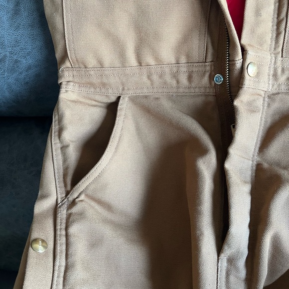 Carhartt Overalls Vintage Fur Hood 38R - Picture 14 of 16